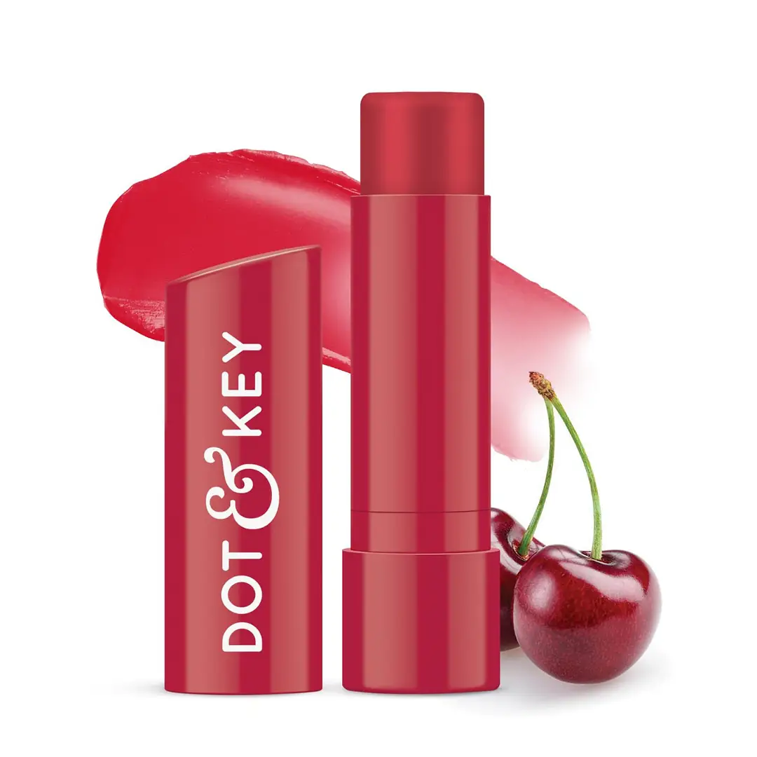 Dot & Key Barrier Repair Hydrating Lip Balm SPF 50+- Cherry Crimson Tinted