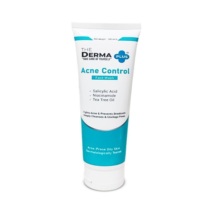 The Derma Plus Acne Control Face Wash (100ml)