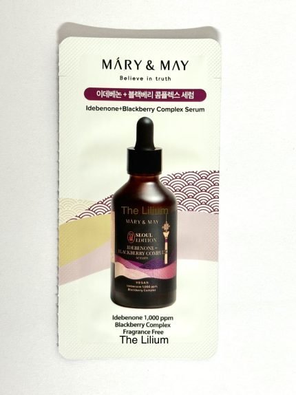 Mary & May Idebenone+Blackberry Complex Serum 1.5ml