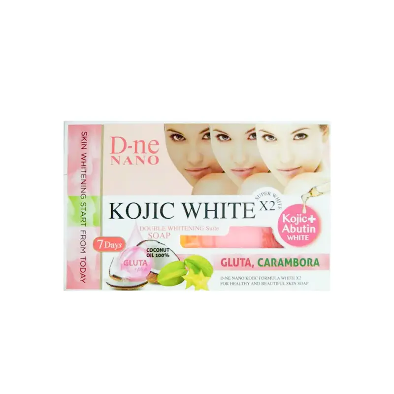 D Ne Nano Kojic White Gluta Carambola Double Whitening Soap