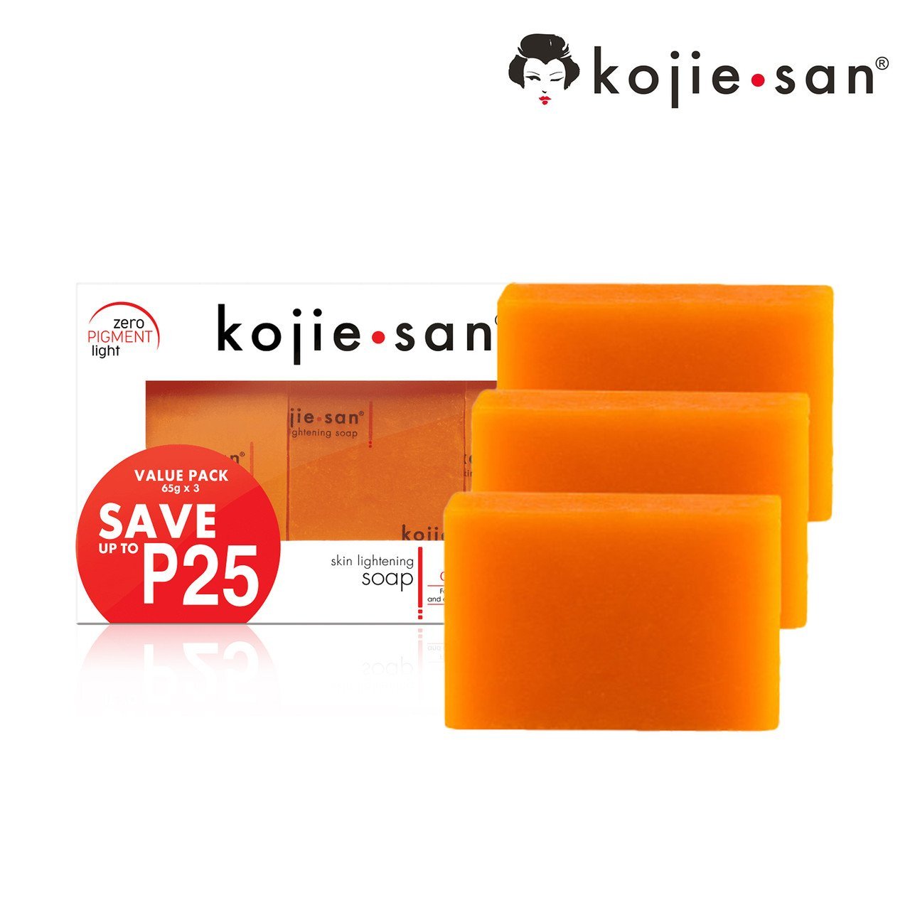 Kojie san soap 3 piece set
