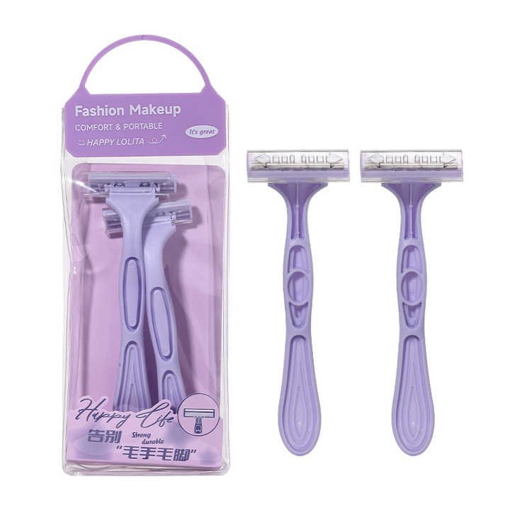 LMLTOP Comfort & Portable 2pcs Razor Set