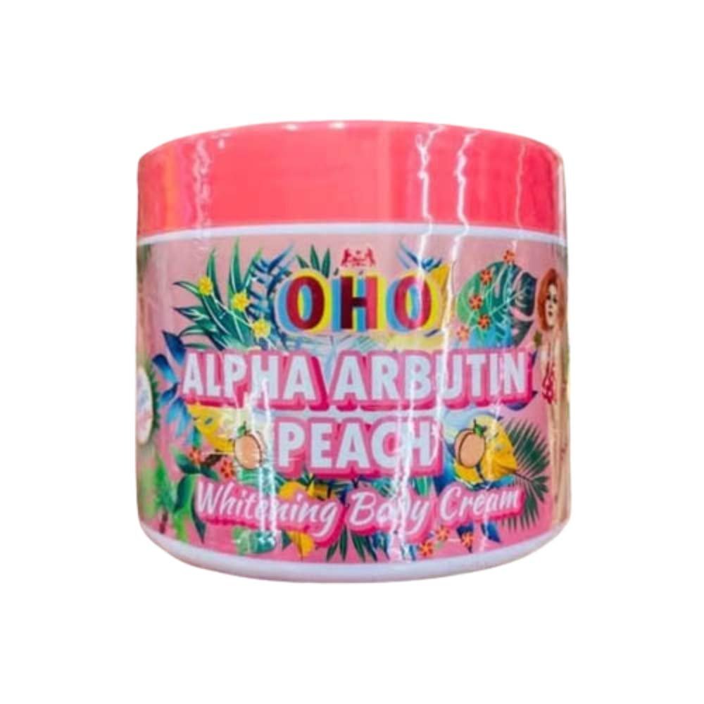 OHO Alpha Arbutin Peach Whitening Body Cream 300g