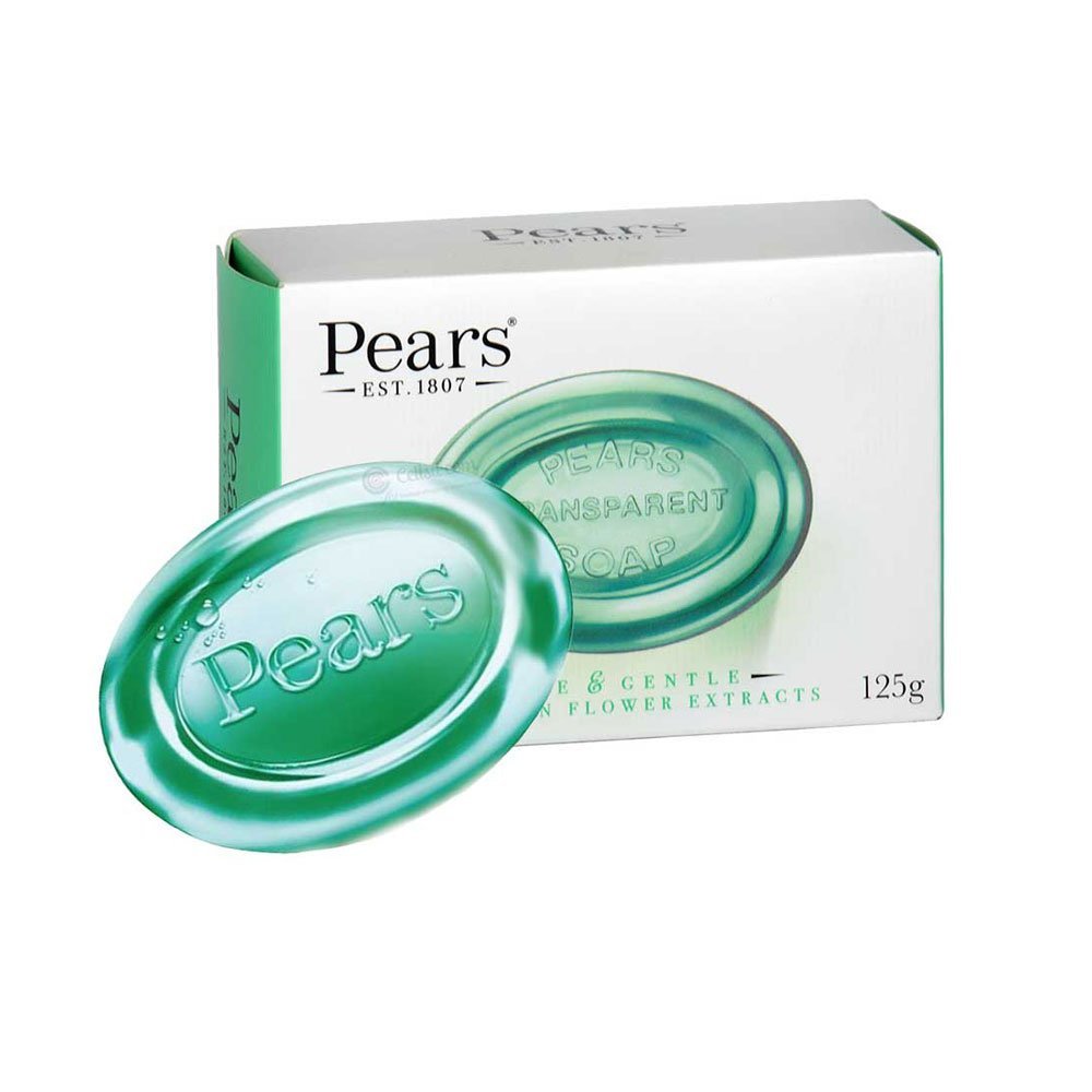 Pears Transparent Soap Pure and Gentle with Lemon Flower Extracts- 125gm