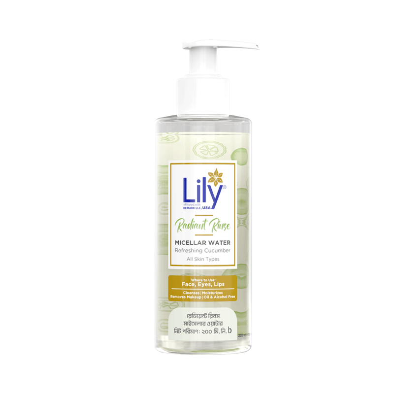 Lily Radiant Rinse Micellar Water 200ml