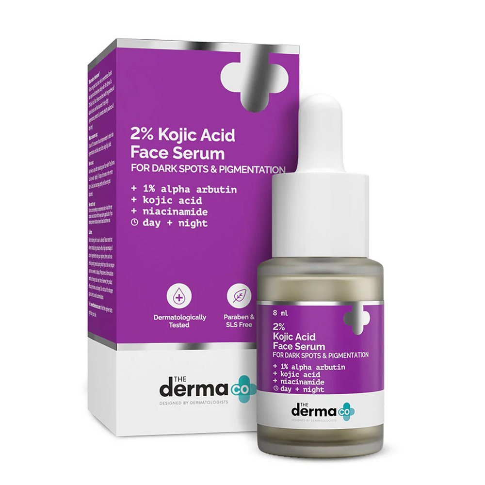 The Derma Co 2% Kojic Acid Face Serum for Dark Spots & Pigmentation