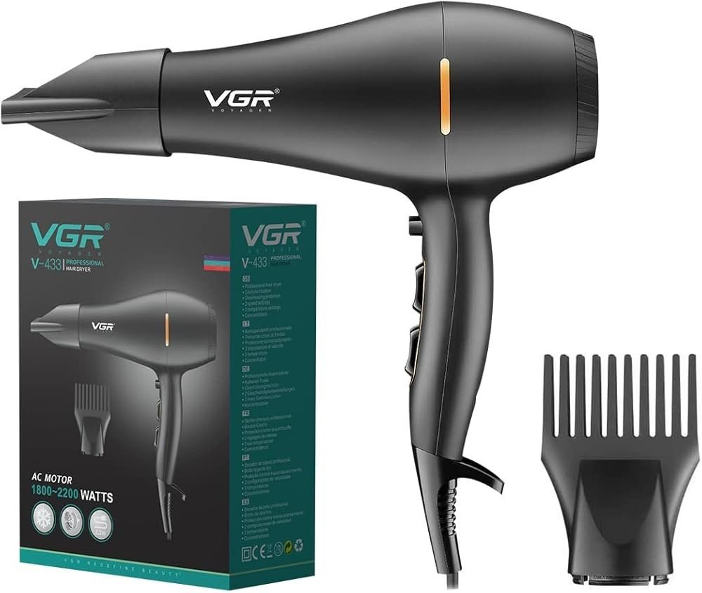 VGR V-433 Professional Salon Series Hair Dryer