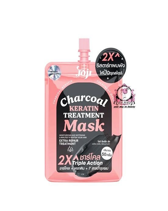 Joji Secret Young Charcoal Keratin Treatment Mask