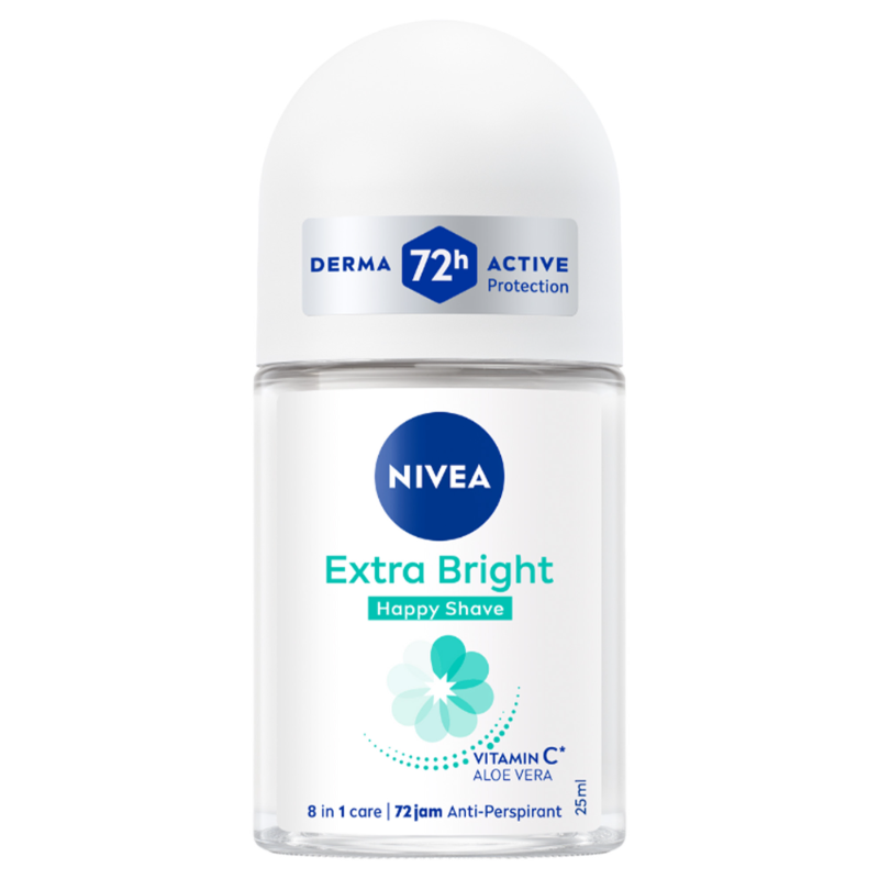 Nivea Brightening Happy Shave Roll 25 ml