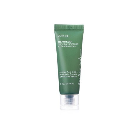 Anua Heartleaf Succinic Moisture Cleansing Foam 25ml