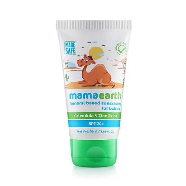 Mamaearth Mineral-Based Sunscreen for Babies
