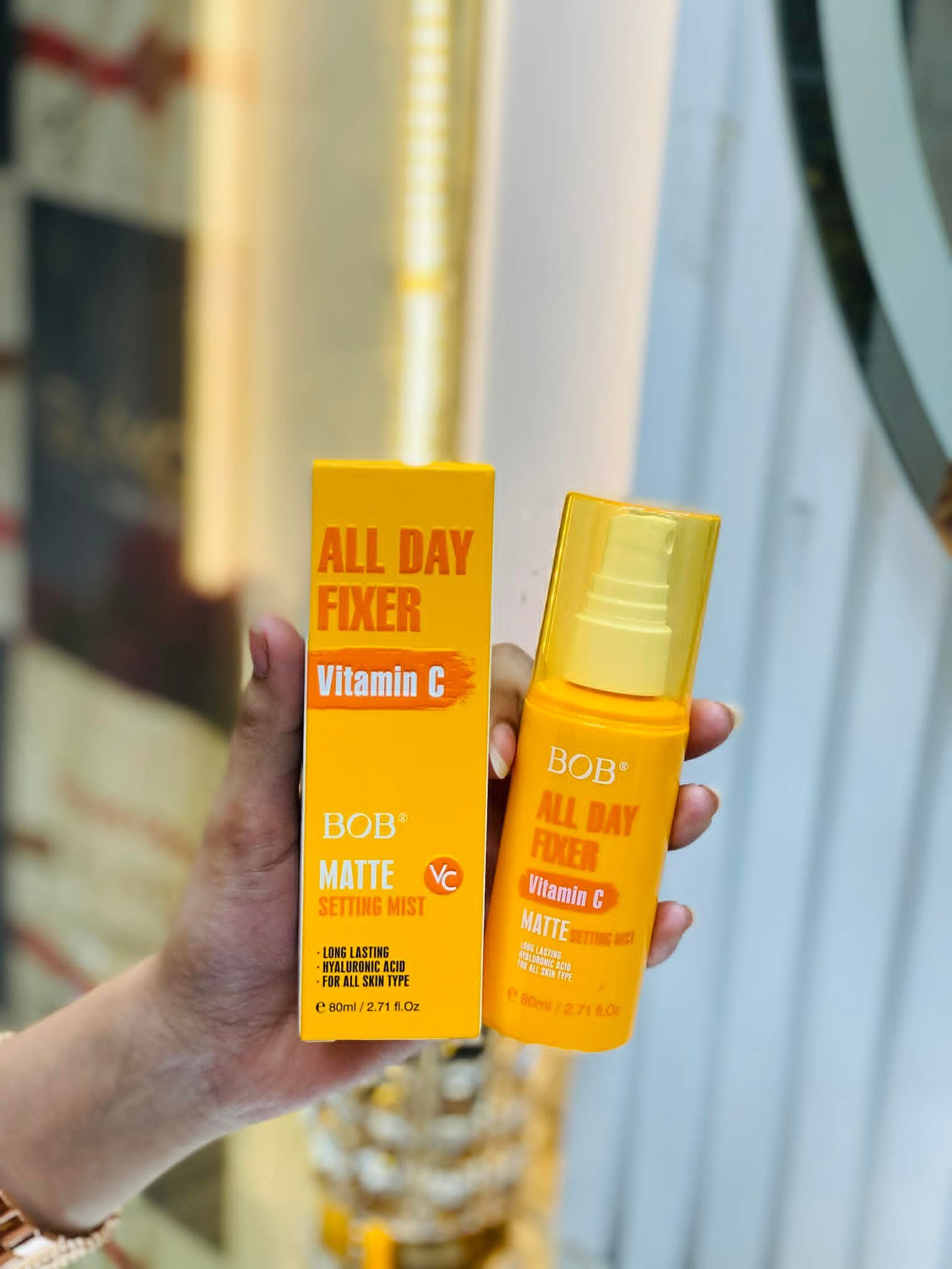 BOB All Day Fixer Vitamin C Matte Setting Mist 80ml