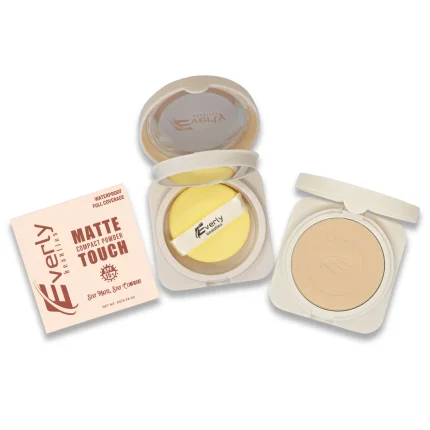 Everly Beauties Matte Touch Compact Powder