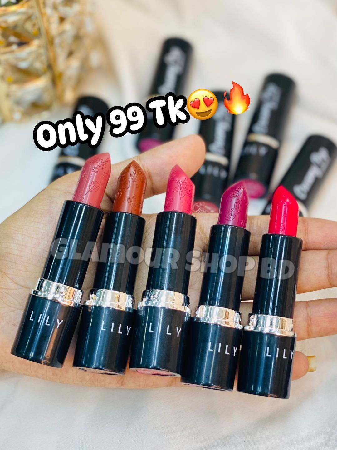 Lily Creamy Pop Lipstick