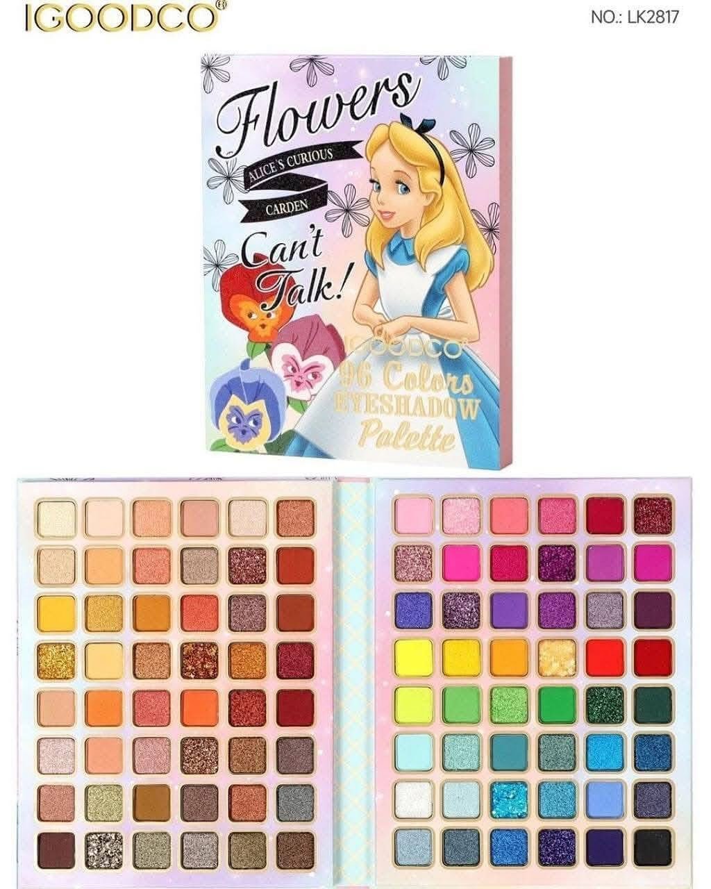 IGOODCO Flowers 96 Color Eyeshadow Palette