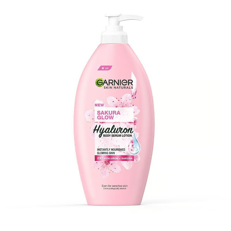 Garnier Sakura Glow Hyaluron Body Serum Lotion