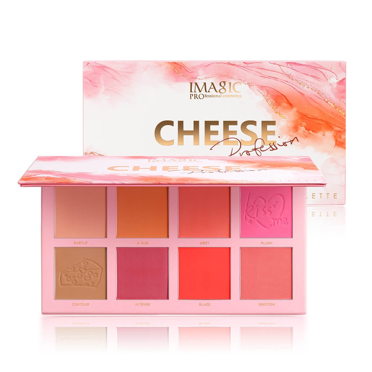 Imagic Cheese Profession 8 Color Contour & Blush Palette