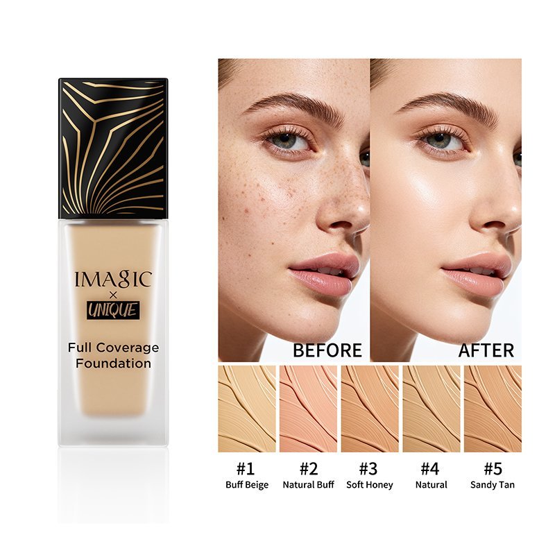 Imagic x Unique Full Coverage Foundation Natural & Flawless