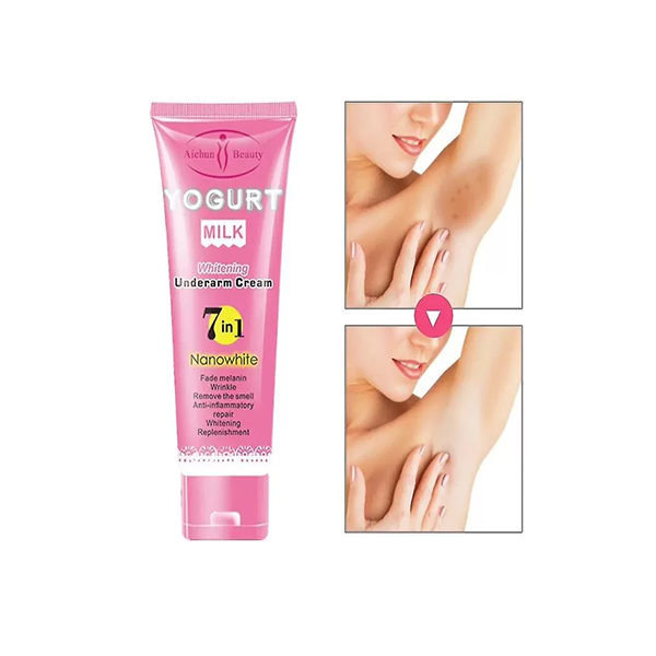Aichun Beauty Magic White Yogurt Milk Whitening Underarm Cream - 80gm