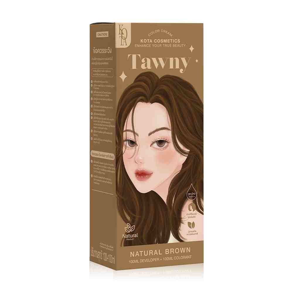 Kota Tawny Hair Color - Natural Brown
