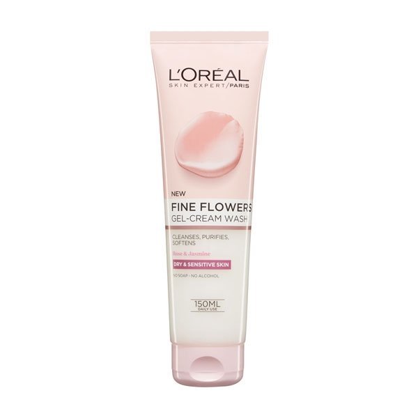 l'oreal paris fine flowers gel cream wash
