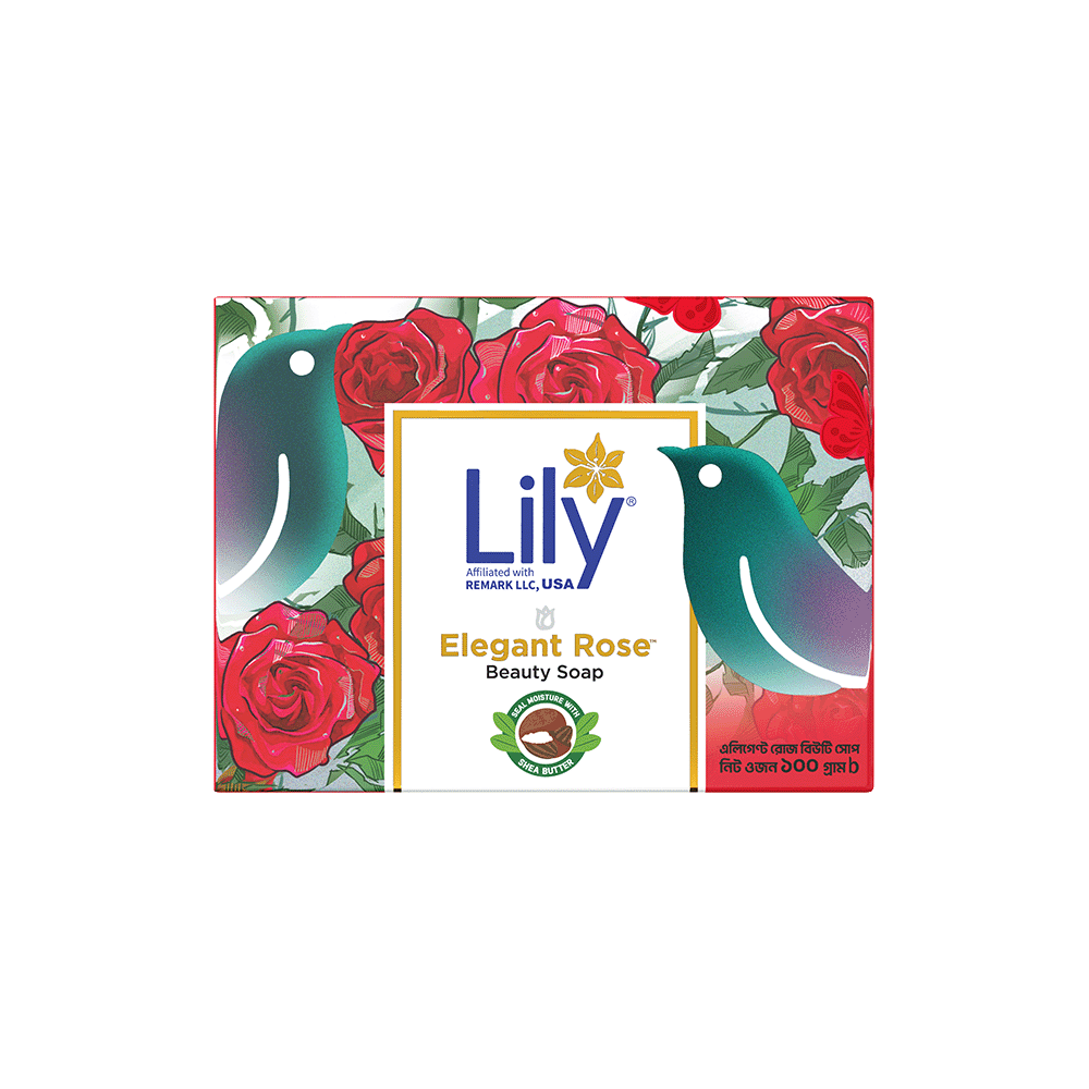 Lily Elegant Rose Beauty Soap 100g