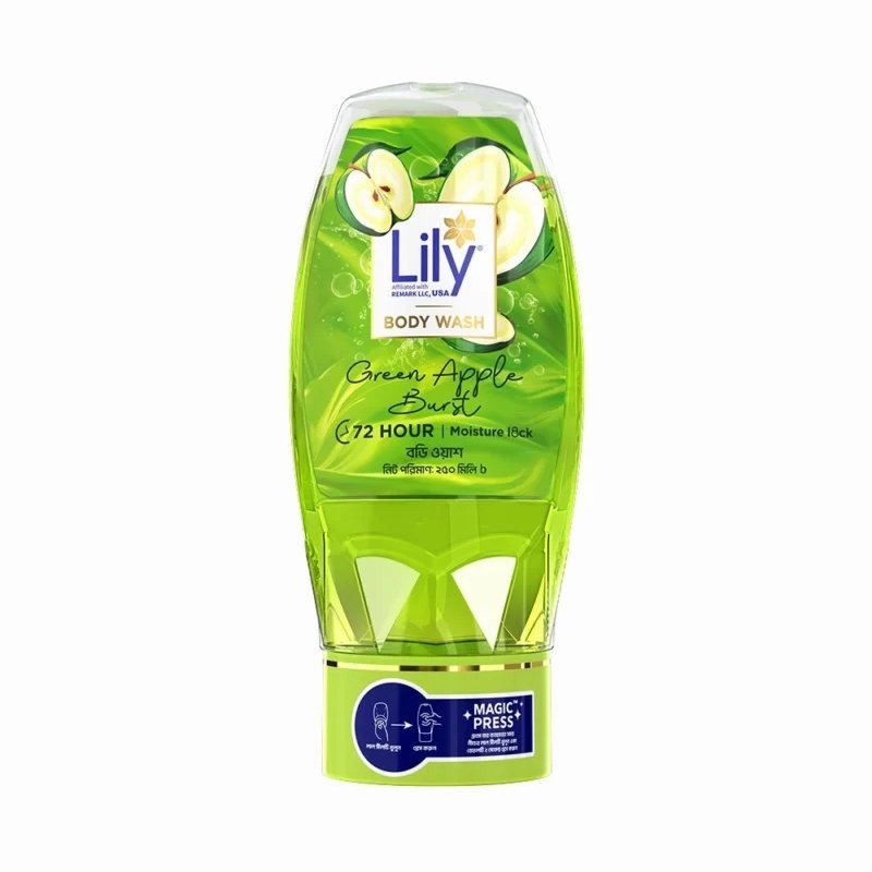 Lily Green Apple Burst Body Wash