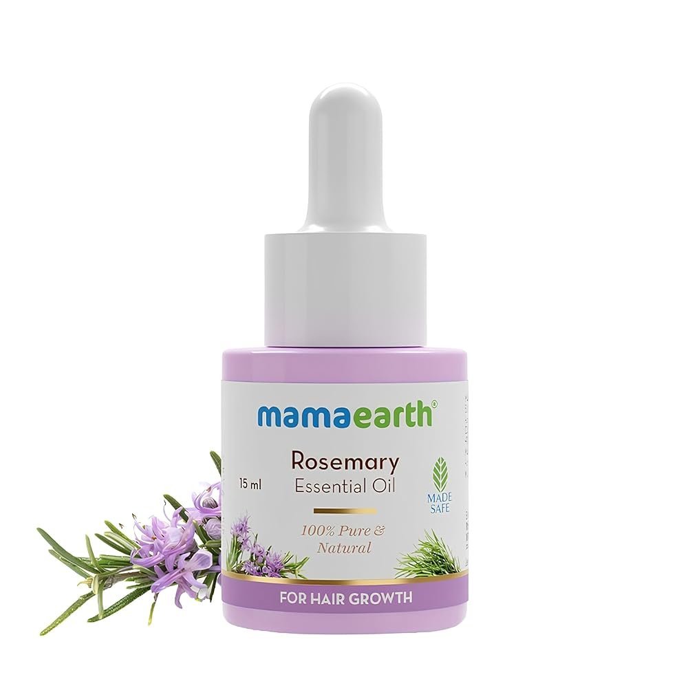 Mamaearth Pure & Natural Rosemary Essential Oil for Hair Growth 15 ml