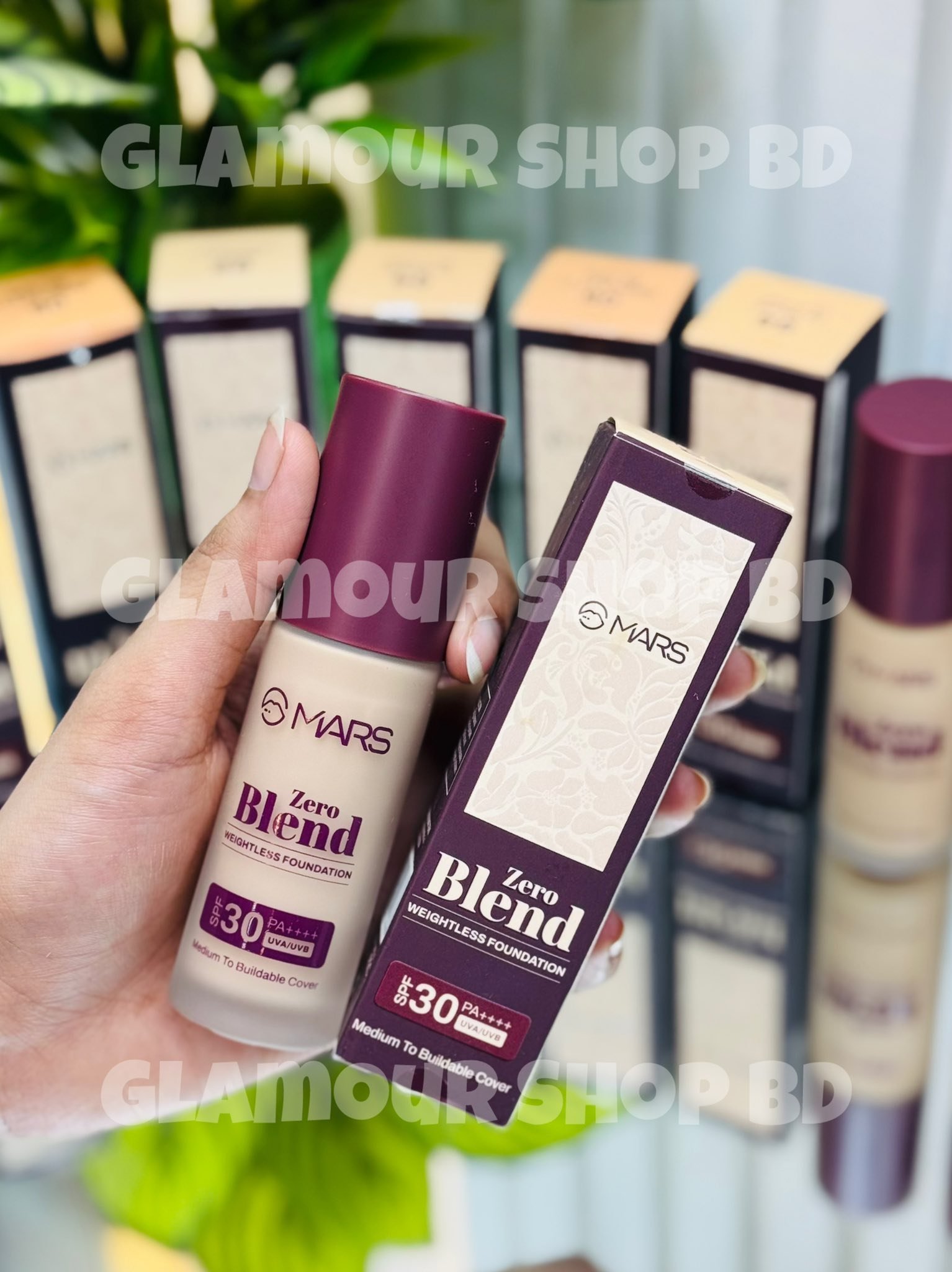 MARS Zero Blend Weightless Foundation (30 ml)