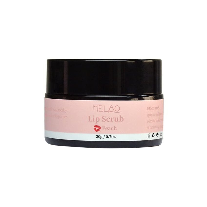 Melao Peach Lip Scrub 20gm - Lip Balm - Lip Balm