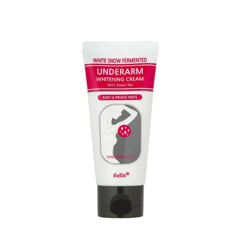 NELLA White Snow Fermented Underarm Whitening Cream With Green Tea