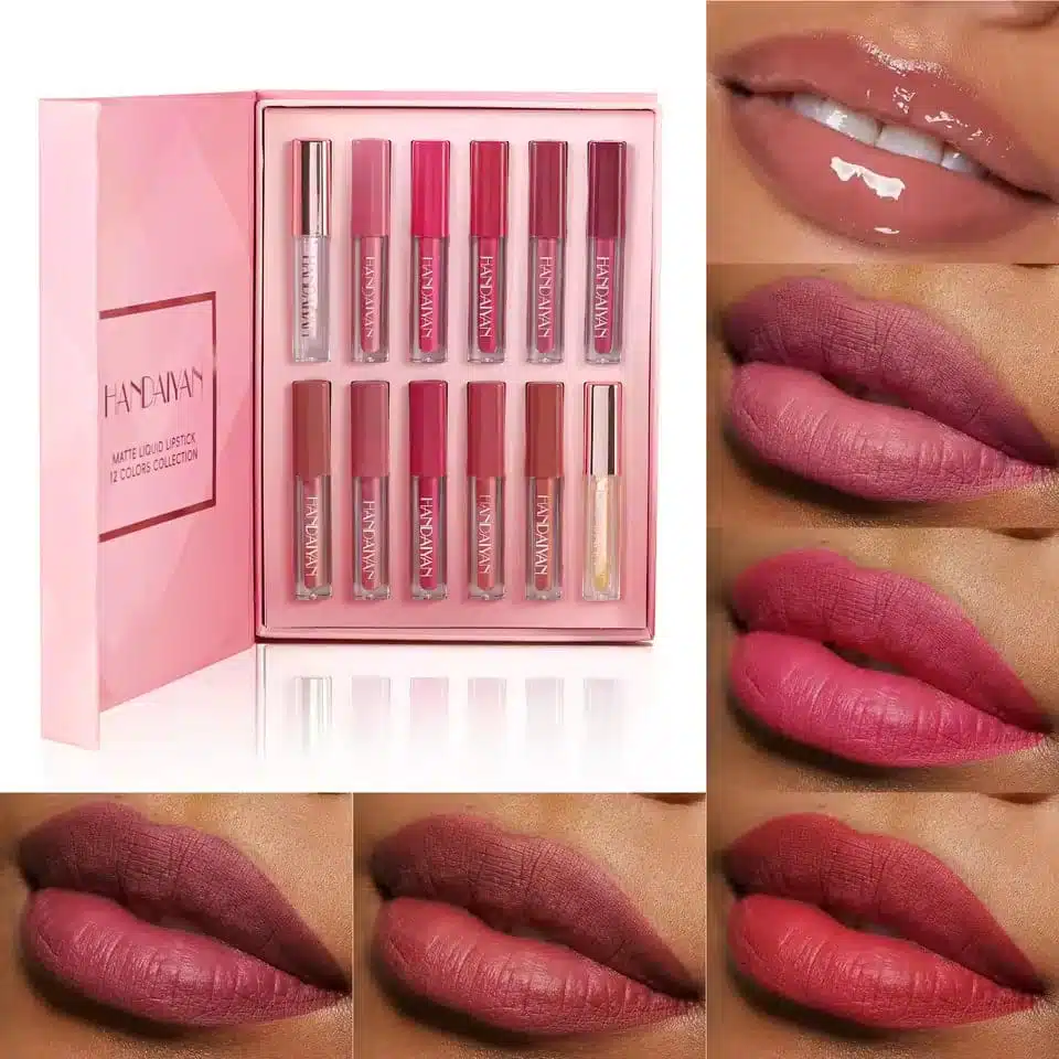 Handaiyan Matte Liquid Lipstick 12 pcs set