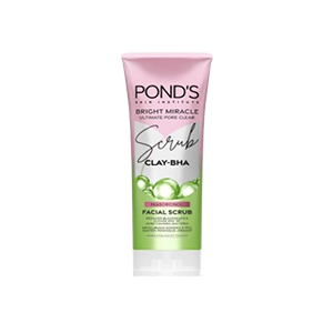 Pond's Bright Miracle Ultimate Pore Clear Clay-BHA Facial Scrub