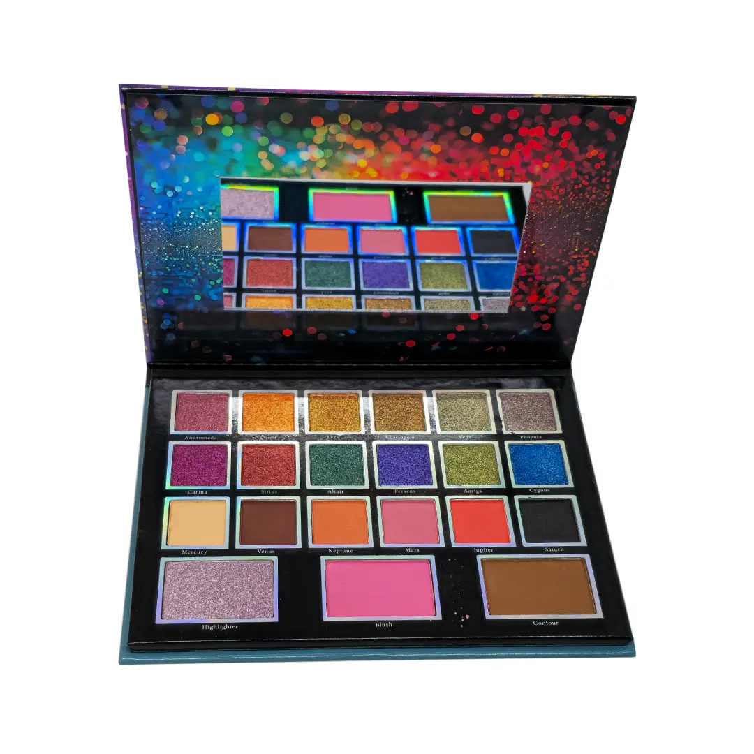 Everly Beauties Starlight Glam Studio Face & Eye Palette