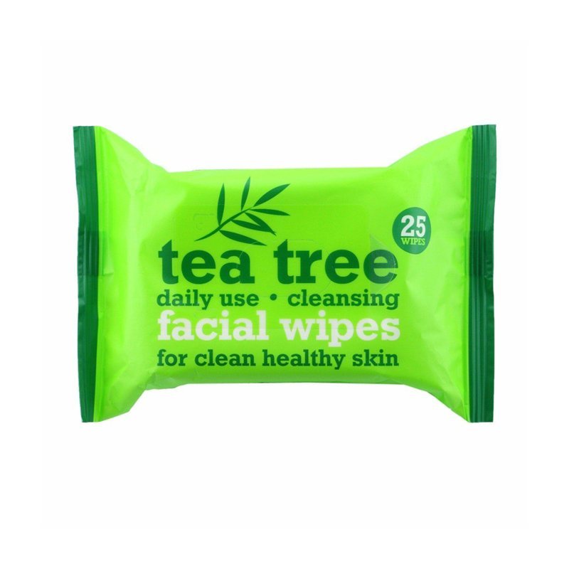 Xpel TEA TREE facial Cleansing Wipes 25 pcs