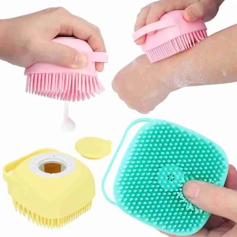 Silicone Bath Brush And Body Shower Brush