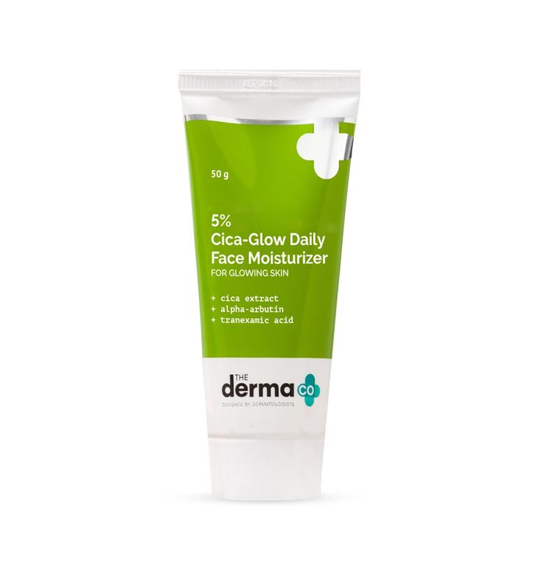 The Derma Co 5% Cica-Glow Daily Face Moisturizer