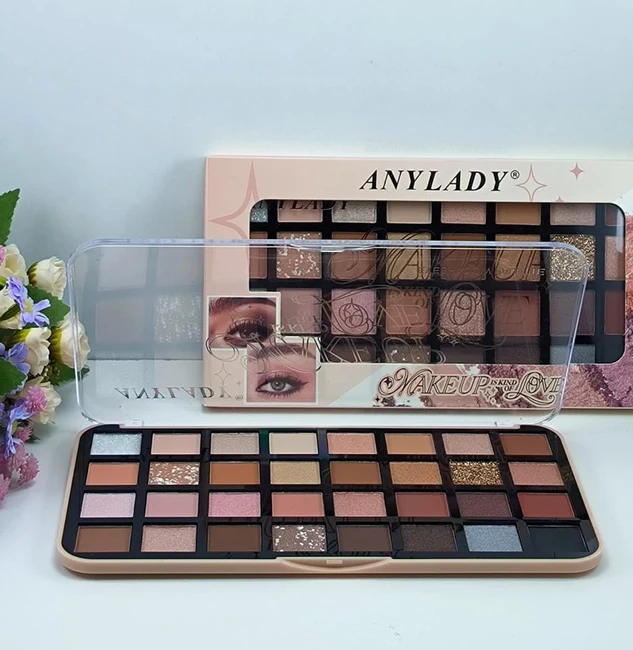 Anylady Makeup Is Kind Of Love 32 Color Eyeshadow Palette