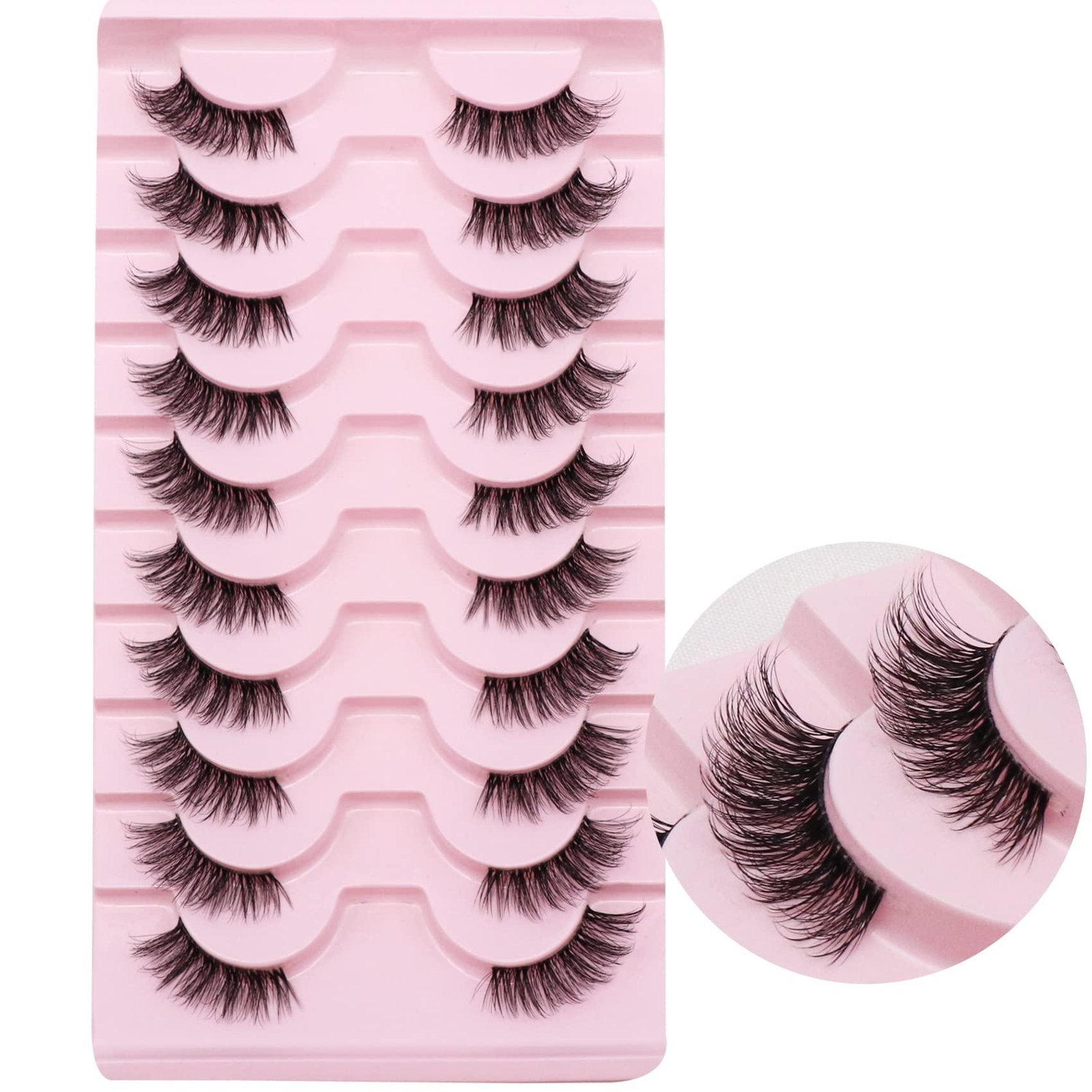 Cat Eye Wispy Half Lashes