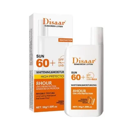 DIsaar Sunscreen Lotion Spf60+ High Protection 50G
