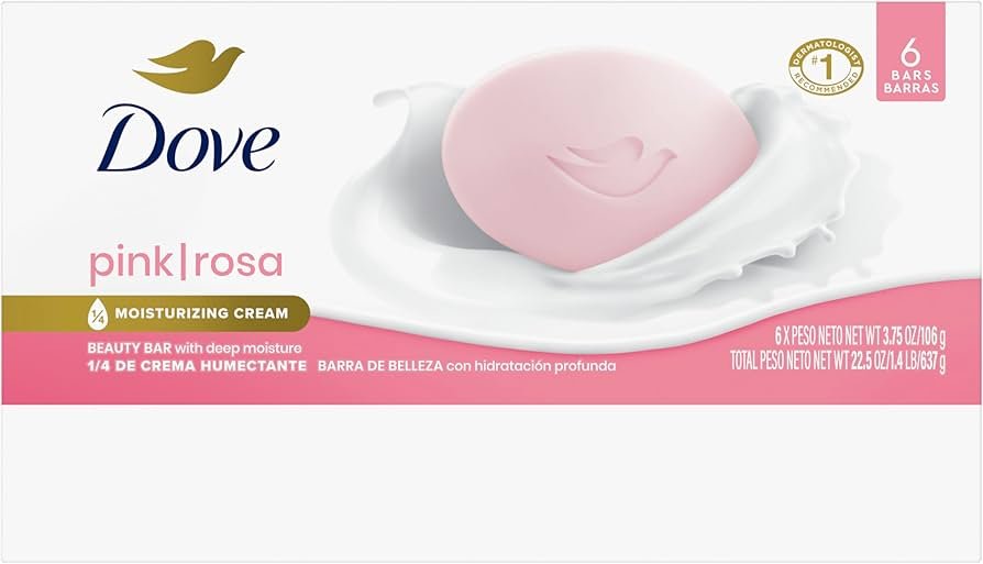 Dove Moisturizing Rose Cream Soap 106g