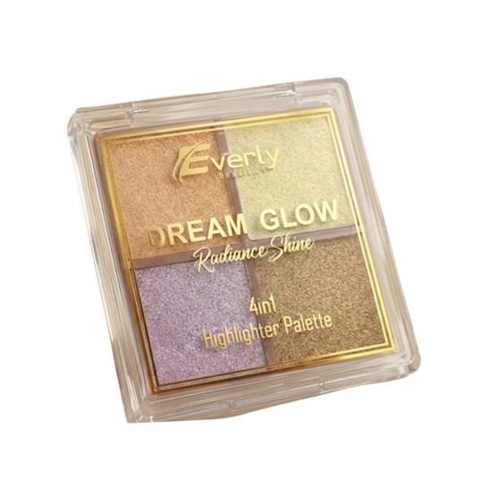 Everly Beauties Dream Glow Radiance Shine Highlight Palette