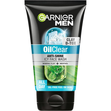 Garnier Men Oil Clear Deep Cleansing Icy Face Wash 50 gm