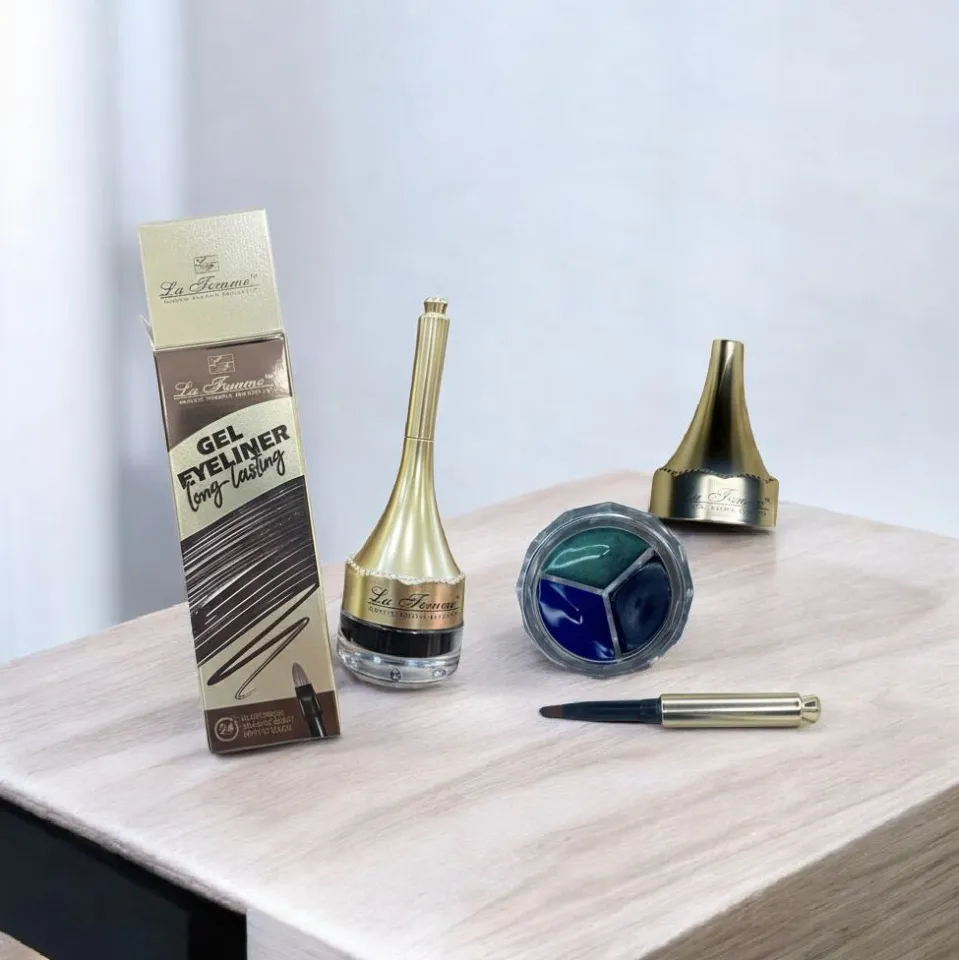 La Femme Gorgeous 3 Colors Gel Eyeliner