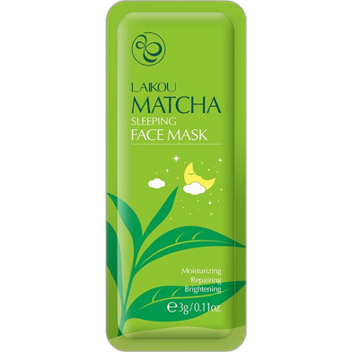 Laikou Matcha Sleeping Face Mask 3gm