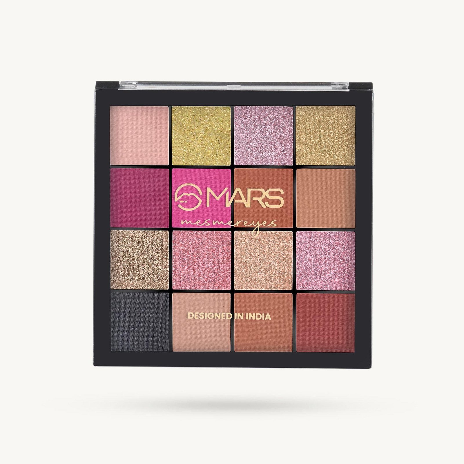 MARS Mesmereyes 16 Color Eyeshadow Palette - Shade 01