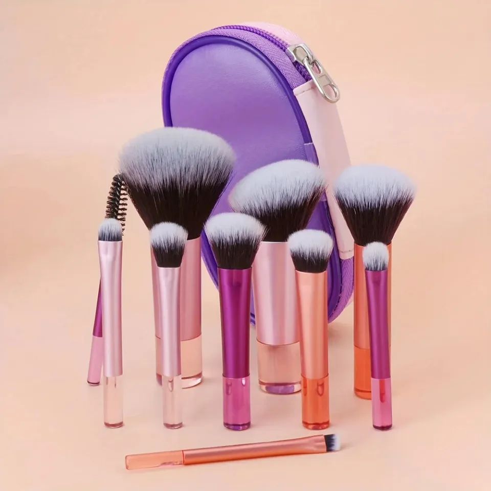 Portable Makeup Brush Set