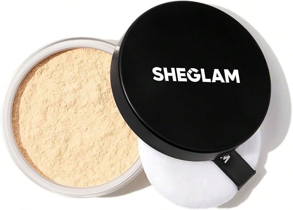 SHEGLAM Baked Glow Setting Powder, Banana