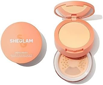 SHEGLAM Insta-Ready Face & Under Eye Setting Powder Duo-Translucent