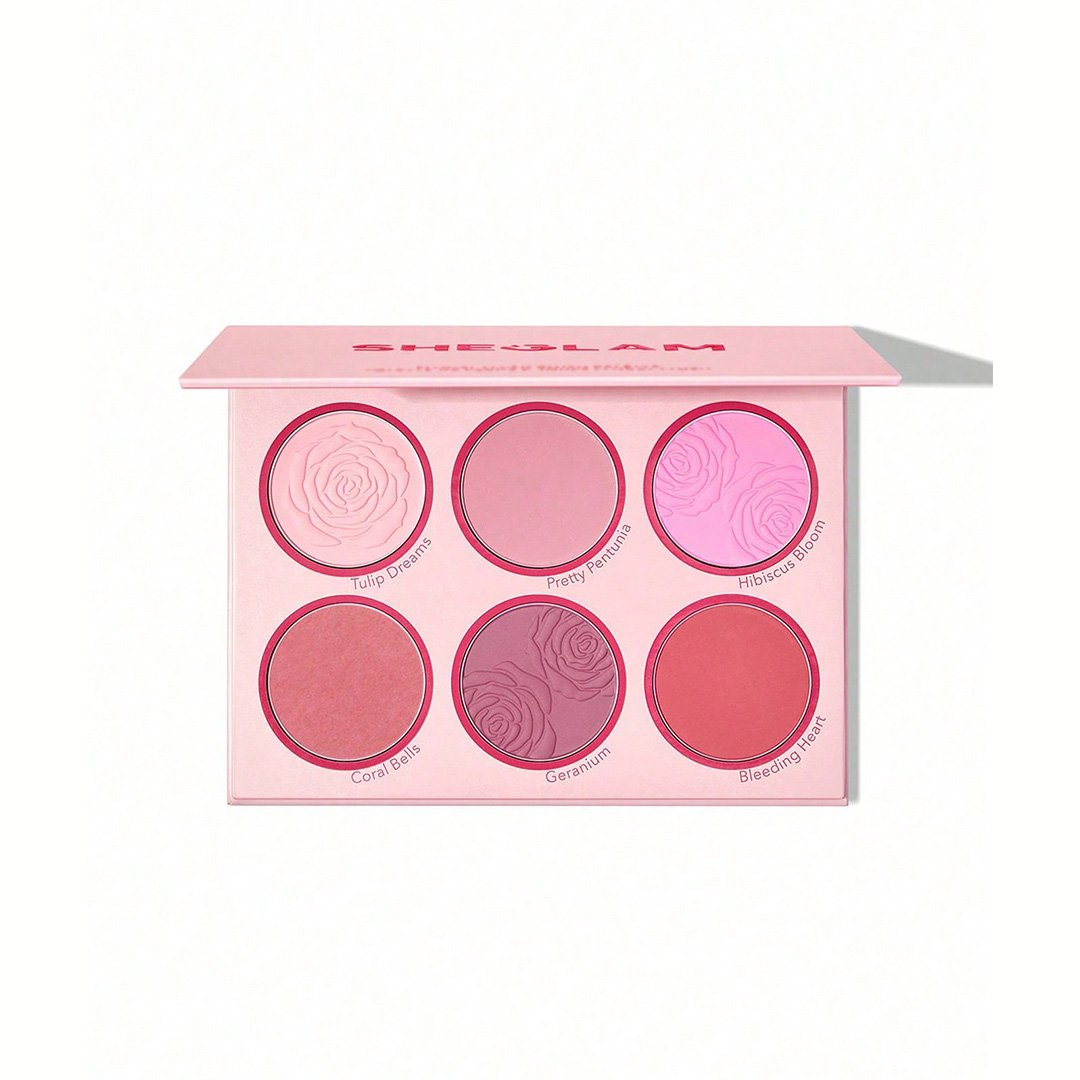 Sheglam Floral Flush Blush Palette (Blushing Bouquet)